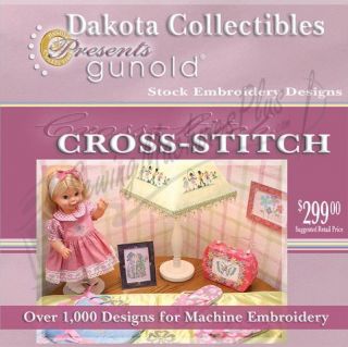 Dakota Collectibles Gunold Cross Stitch 1000 Embroidery Designs