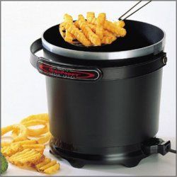 details the electric deep fryer fries 6 generous servings with just 6