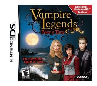 Vampire Legends Power of Three   Nintendo DS —