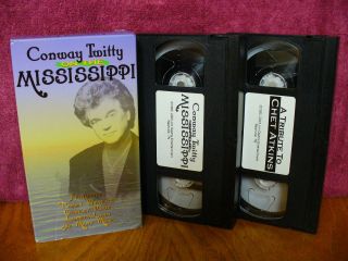 Twitty / Chet Atkins DOUBLE FEATURE COUNTRY WESTERN MUSIC VIDEOS VHS