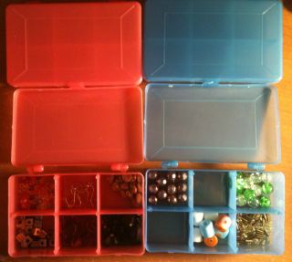 Craft Bead Storage Organizer Container Box