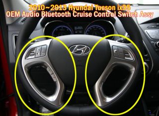  2012 2013 Hyundai Tucson OEM Audio Handsfree Auto Cruise S/W DIY Kit