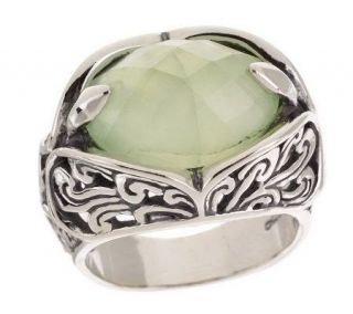 Carolyn Pollack Enchantment Prehnite Ring —