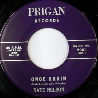 Nate Nelson Once Again Tell Me Why RARE Soul Vinyl 45