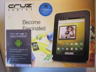 VELOCITY MICRO CRUZ T301, 2GB BUILT IN STORAGE, 7 TABLET, ANDROID 2.0