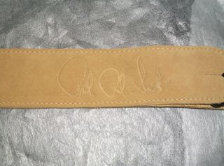 Paul Reed Smith Suede Signature Guitar Strap PRS New From Authorized