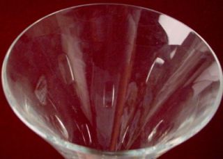 WATERFORD crystal INCLINE REED pattern WATER GOBLET John Rocha