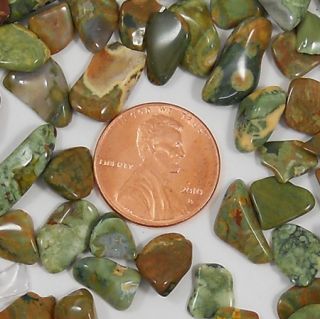  Rhyolite XS Mini Tumbled Stone Crystal Healing Gems Reiki Wicca