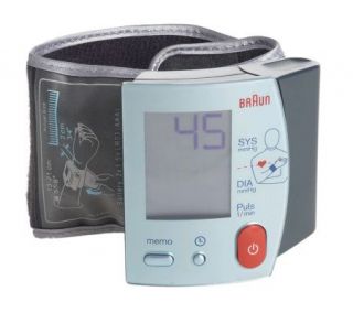 Braun Vital Scan Blood Pressure Monitor w/ 90 Memories —