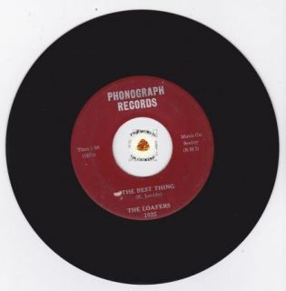 Hear Rockabilly 45 Loafers Crazy Talk Phonograph 1025