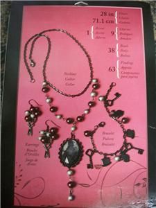 New Lot 3 Cousin Jewelry Basics Necklace Bracelet Earrings Set Kits