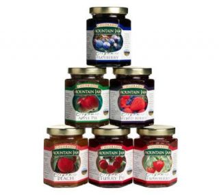 Colorado Mountain Jam Certified Organic (6) 8 oz Jams —