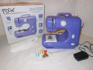 singer pixie the craft machine purple sewing machine