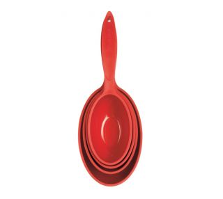 cuisipro 4 piece measuring cup set red the oval design of the cuisipro