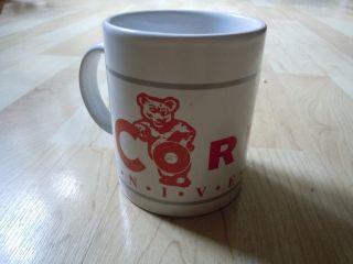 Cornell University Big Red Coffee Tea Mug Cup Ithaca NY
