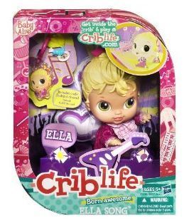 Baby Alive Crib Life Friendship Dolls Ella Song New