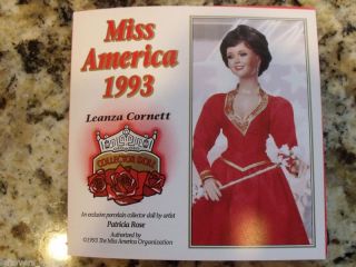  1993 Miss America Leanza Cornett Patricia Rose