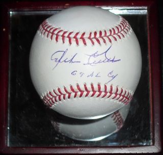 Mike Cuellar Autographed 69 AL CY Baseball Orioles Bird Hill Aces (d