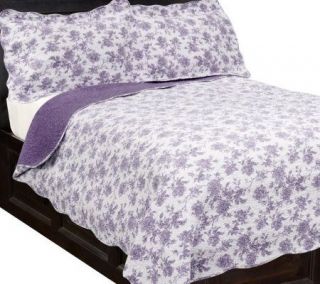 Northern Nights 100Cotton Full Coverlet and Sham Set —
