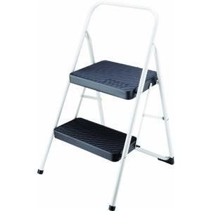Cosco Two 2 Step Stool Non Slip Folding Step Ladder Home Garage Stools