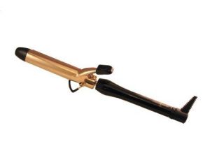 Gold N Hot Gold Professional Gold Plated Spring Hair Curling Iron 1