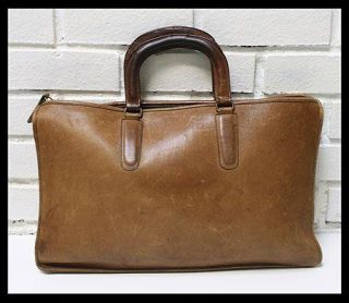  Legacy Briefcase Bag New York City NYC Crescent Tan Cashin 5005