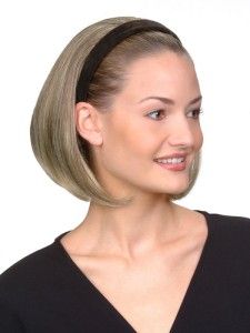 Smitten Easihair Headband Hairpiece Short Page Cut