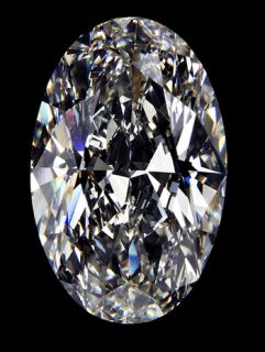 75 Ct H SI1 Diamond Oval Cut Loose Gem Stones Diamond
