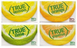 True Lemon Lime Orange Natural Fruit Flavor 192 Ct