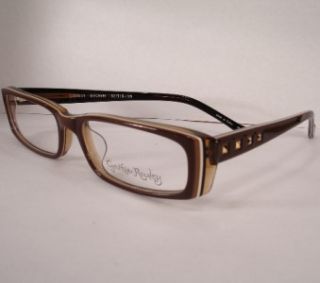 Cynthia Rowley Eyeglasses Women Frames 331 Brown Designer Ladies