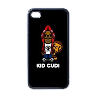 New Kid Cudi iPhone 4 Case Black Nice Gift for Your Phone Auction 3