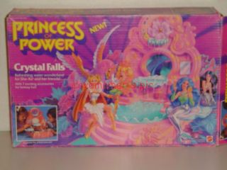 She Ra Princess of Power CRYSTAL FALLS PLAYSET Boxed Complete