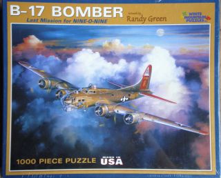 White Mountain B 17 Bomber Last Mission for NINE O NINE 1000 Piece