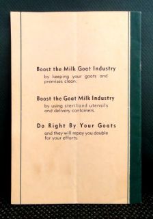 vintage Goat Dairy Supplies Catalog Wilson Lombard IL Milk Farm
