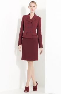 Armani Collezioni Crepe Jersey Dress & Wool Crepe Jacket