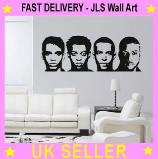 JLS Wall Art Vinyl Sticker Band Logo Decal Graphics New 2012 Best