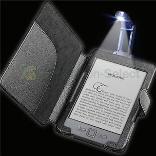  Pouch Case Cover Skin+Portable Reading Light For  Kindle 4