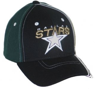 Dallas Stars NHL Hockey Silver Slash Flex Fit Fitted Hat Cap XL New