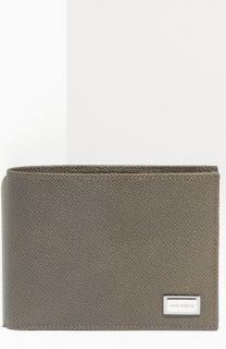 Dolce&Gabbana Stampa Dauphine Leather Bifold Wallet