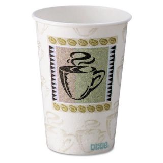 New Dixie Hot Cups Paper 10 oz Coffee Dreams Des