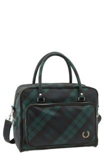 Fred Perry Hold All Plaid Bag
