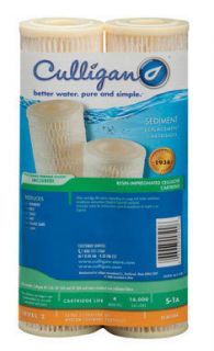 Culligan s 1A Sediment Water Filter 20 Micron 2 Pack New