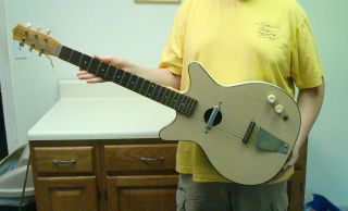Vintage Danelectro 6 String Acoustic Electric Guitar