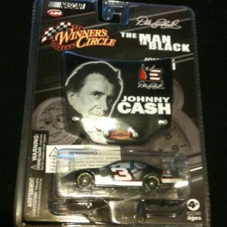 Dale Earnhardt Johnny Cash Nascar Car & Hood Magnet Rare 2008 Winners