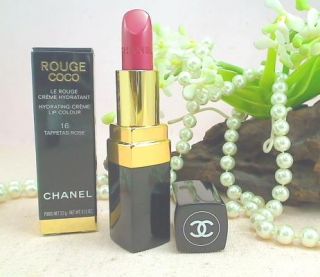 Chanel Rouge Coco Hydrating Creme Lipstick 16 Taffetas Rose New in Box