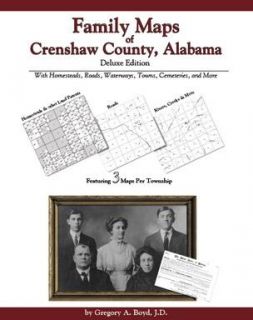 Genealogy Family Maps Crenshaw County Alabama