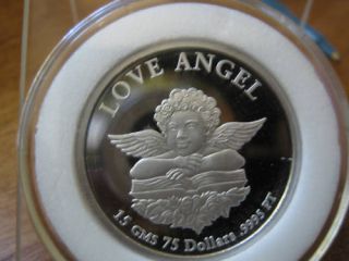  1997 Cook Island Platinum "Love Angel" Set RARE