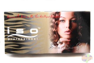purchase iso flip curl hair flat iron straightener gold zebra