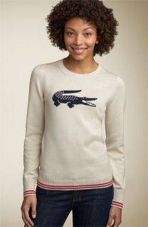 Lacoste Crocodile Logo Long Sleeve Sweater
