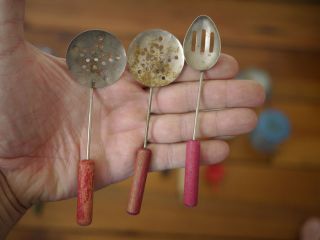  Kitchen Utensils Dutch Kettle Plates Spoons Miniatures